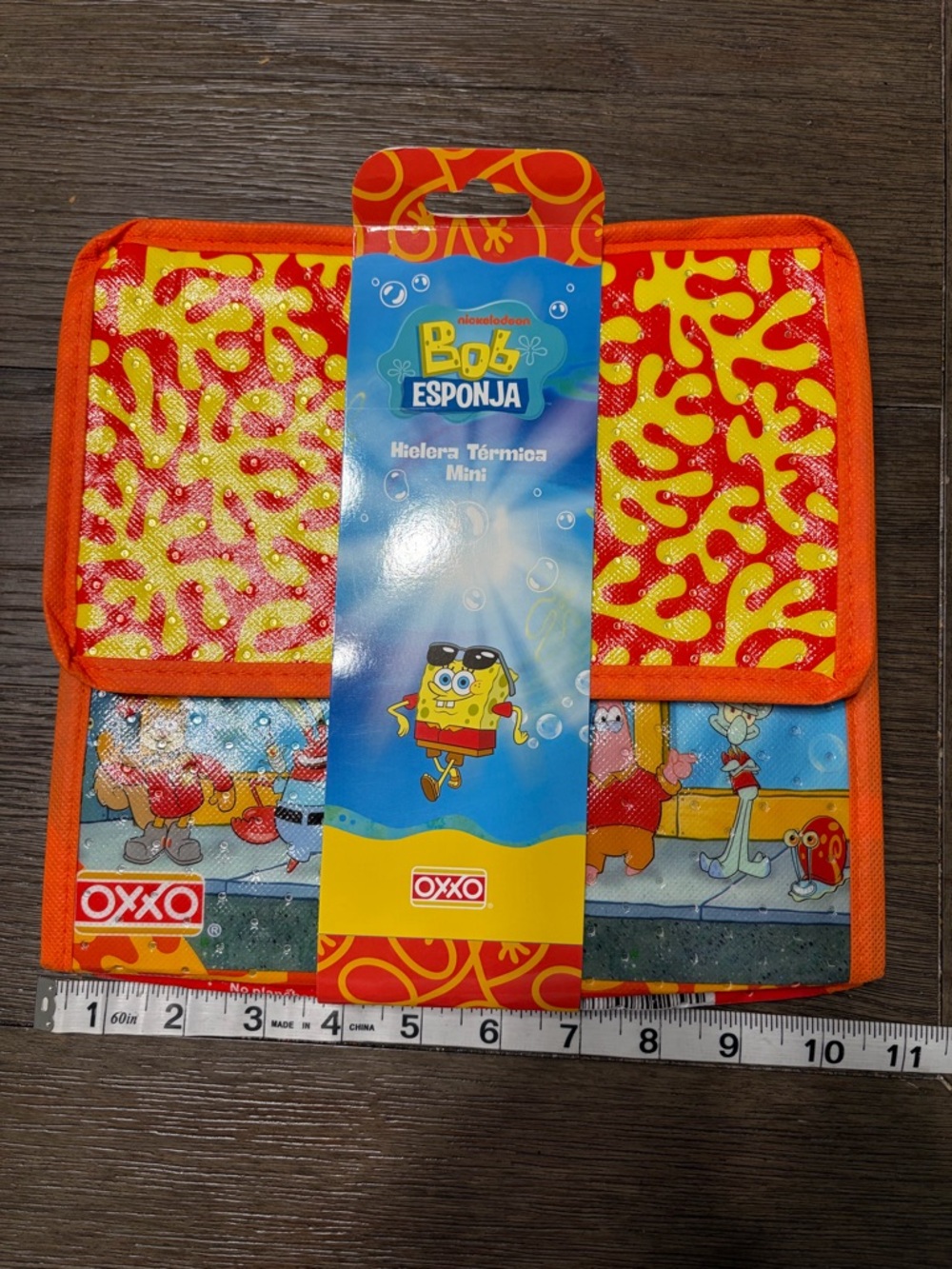 SpongeBob Kids Thermal Lunch Bag - Orange & Yellow